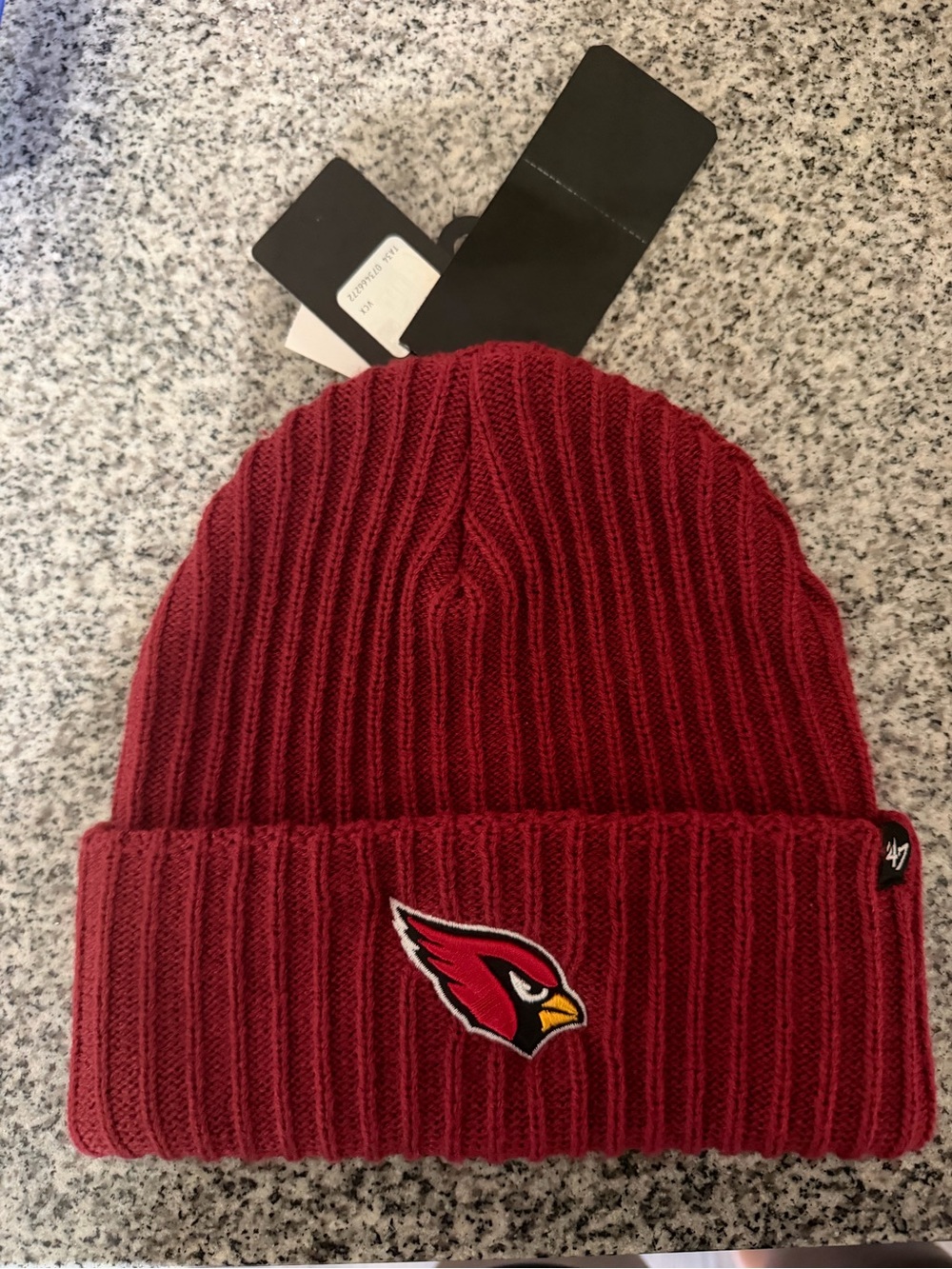 '47 Arizona Cardinals Cuffed Knit Beanie Hat - Red